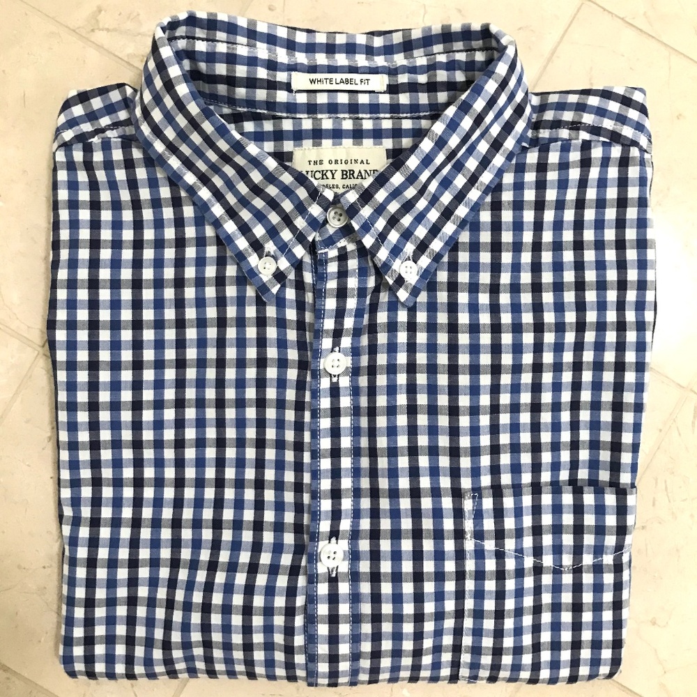 Lucky Brand White Label Fit Long Sleeve - L